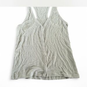 Women's Green Sleeveless Top